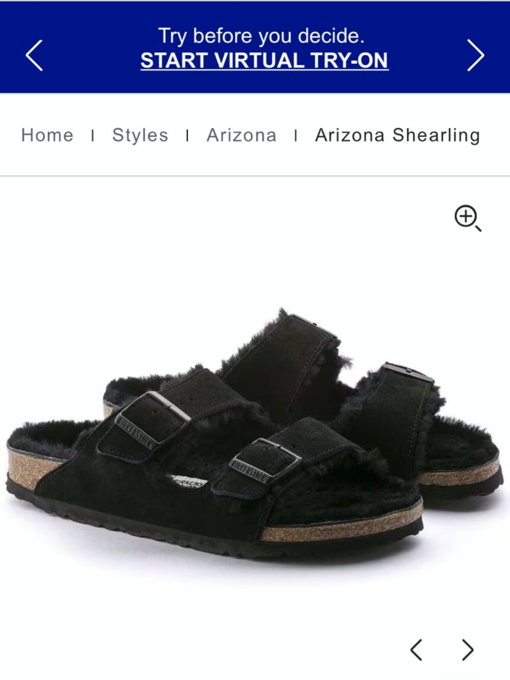 new BIRKENSTOCK arizona suede slides shearling inner 9 - Picture 2 of 2